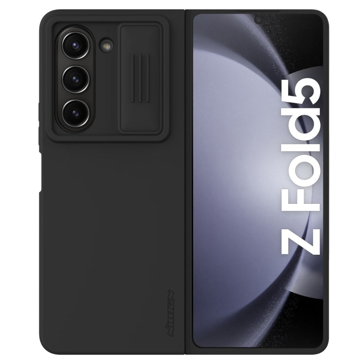 For Samsung Galaxy Z Fold5 NILLKIN CamShield Liquid Silicone + PC Full Coverage Phone Case