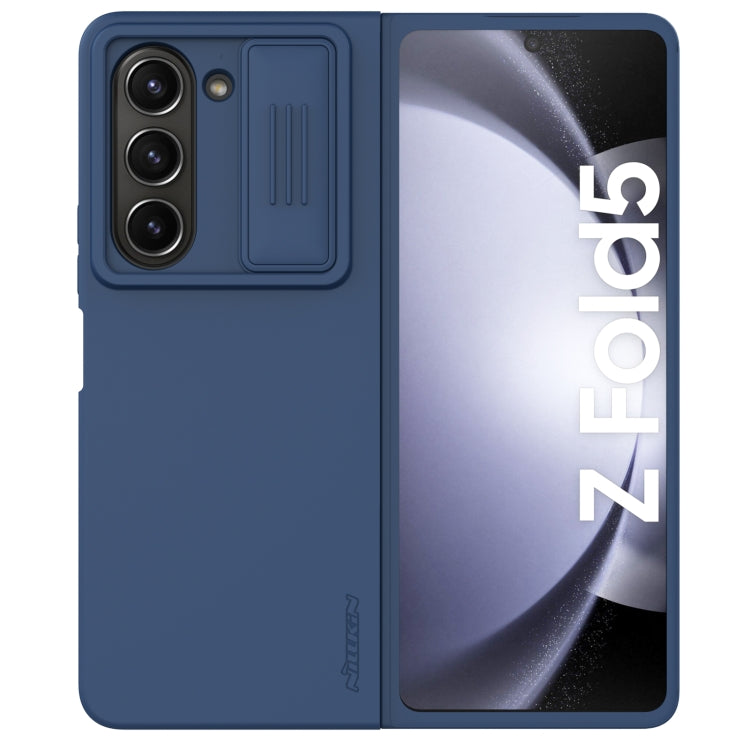 For Samsung Galaxy Z Fold5 NILLKIN CamShield Liquid Silicone + PC Full Coverage Phone Case