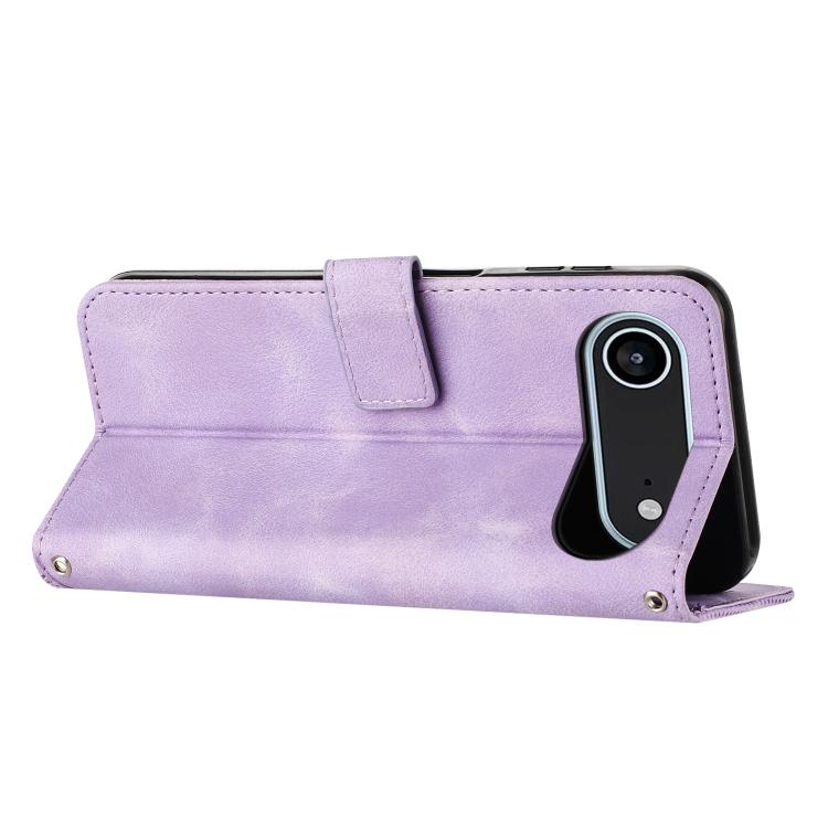 For iPhone Air Dream Triangle Leather Phone Case with Lanyard