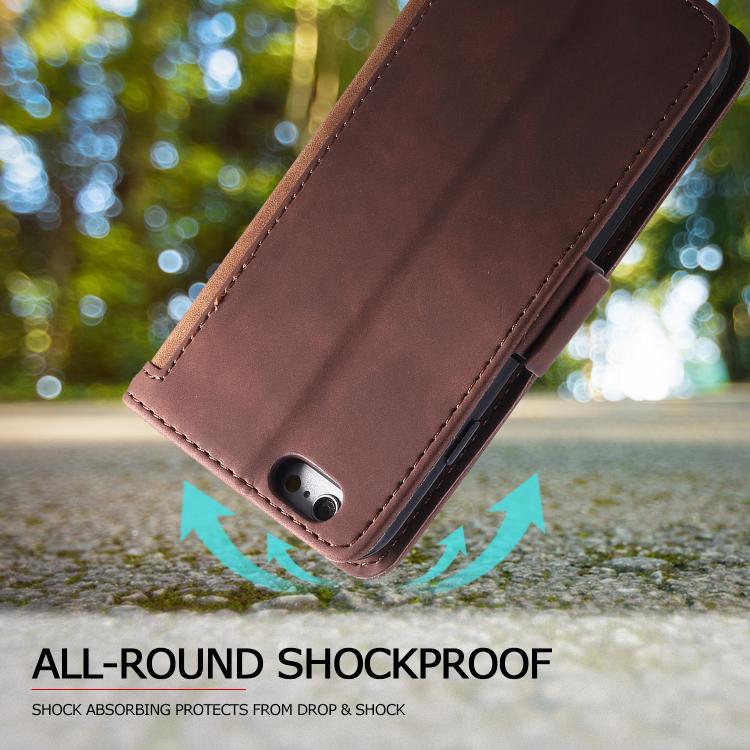 For iPhone 16e / 17e Retro Splicing Horizontal Flip Leather Phone Case