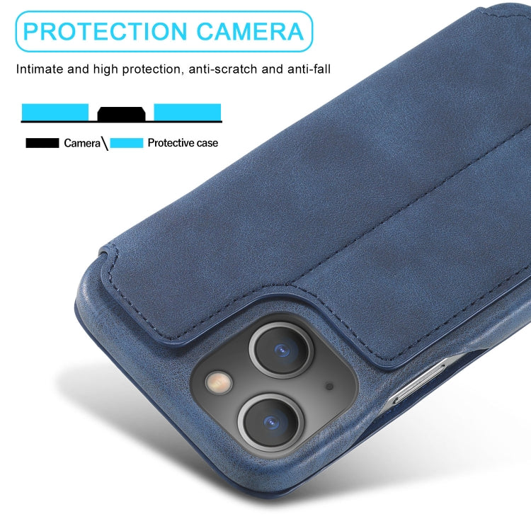 LC.IMEEKE Hon Ancient Series Flip Leather Phone Case For iPhone 15