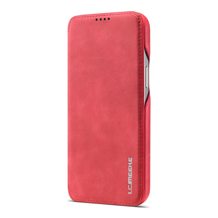 LC.IMEEKE Hon Ancient Series Flip Leather Phone Case For iPhone 15 Plus