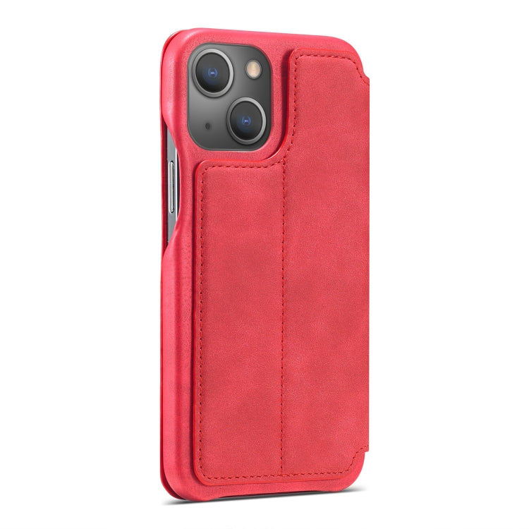 LC.IMEEKE Hon Ancient Series Flip Leather Phone Case For iPhone 15 Plus