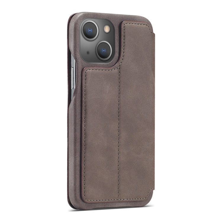 LC.IMEEKE Hon Ancient Series Flip Leather Phone Case For iPhone 15 Plus