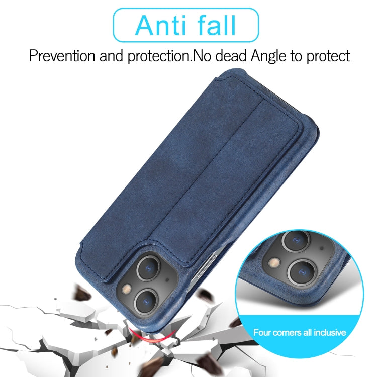 LC.IMEEKE Hon Ancient Series Flip Leather Phone Case For iPhone 15 Plus