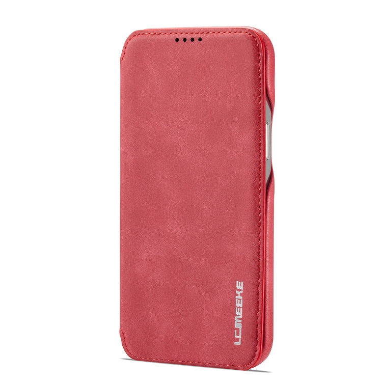 LC.IMEEKE Hon Ancient Series Flip Leather Phone Case For iPhone 15 Pro