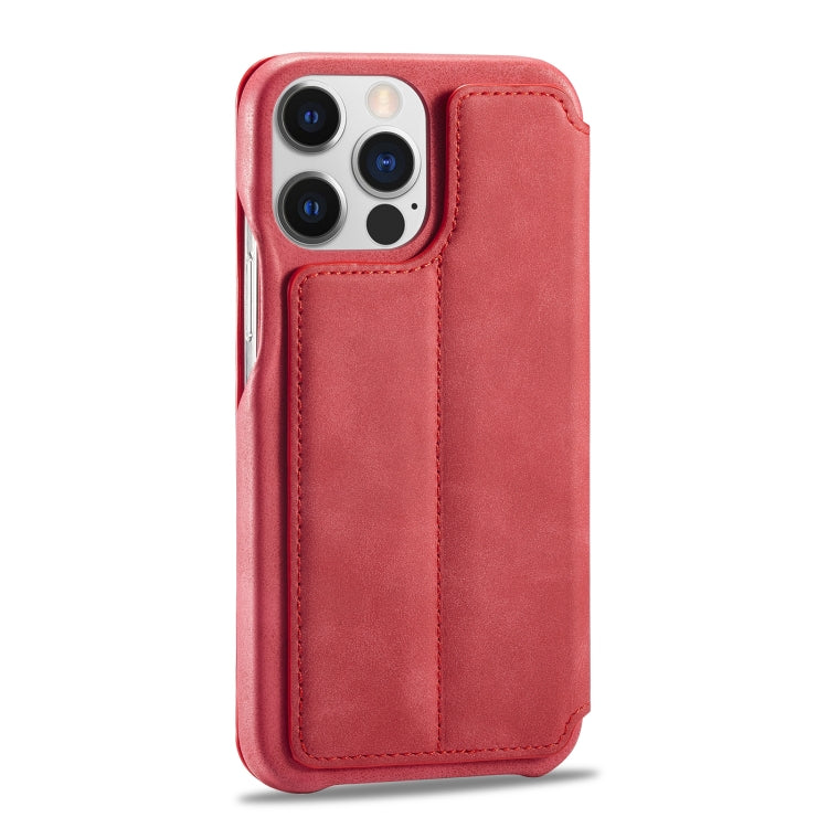 LC.IMEEKE Hon Ancient Series Flip Leather Phone Case For iPhone 15 Pro
