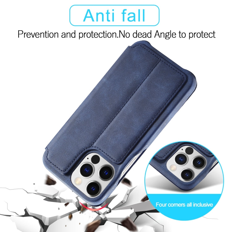 LC.IMEEKE Hon Ancient Series Flip Leather Phone Case For iPhone 15 Pro