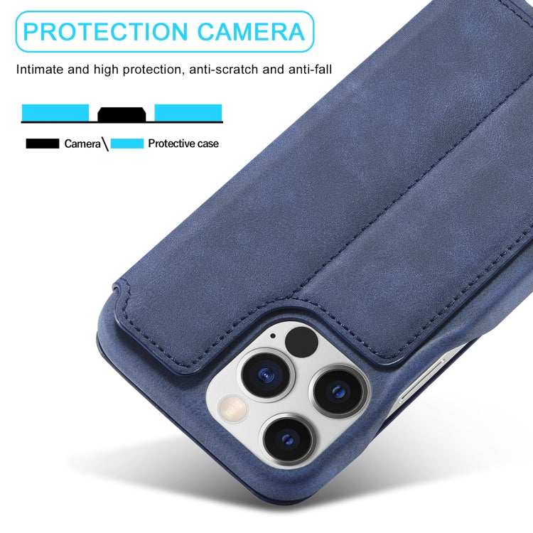 LC.IMEEKE Hon Ancient Series Flip Leather Phone Case For iPhone 15 Pro