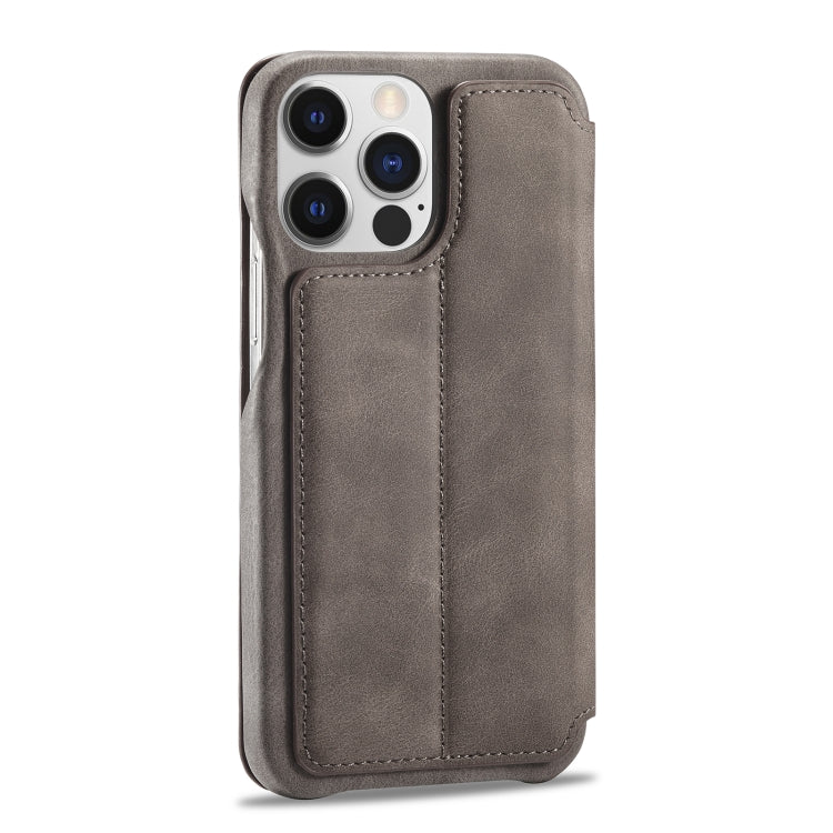 LC.IMEEKE Hon Ancient Series Flip Leather Phone Case For iPhone 15 Pro