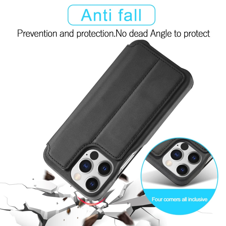 LC.IMEEKE Hon Ancient Series Flip Leather Phone Case For iPhone 15 Pro Max