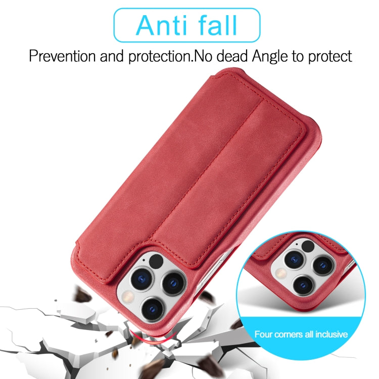 LC.IMEEKE Hon Ancient Series Flip Leather Phone Case For iPhone 15 Pro Max