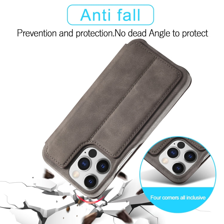 LC.IMEEKE Hon Ancient Series Flip Leather Phone Case For iPhone 15 Pro Max