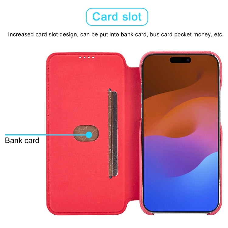 For iPhone 15 Pro Max LC.IMEEKE Hon Ancient Series Flip Leather Phone Case