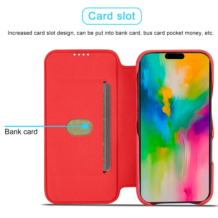 For iPhone 15 Plus LC.IMEEKE Hon Ancient Series Flip Leather Phone Case