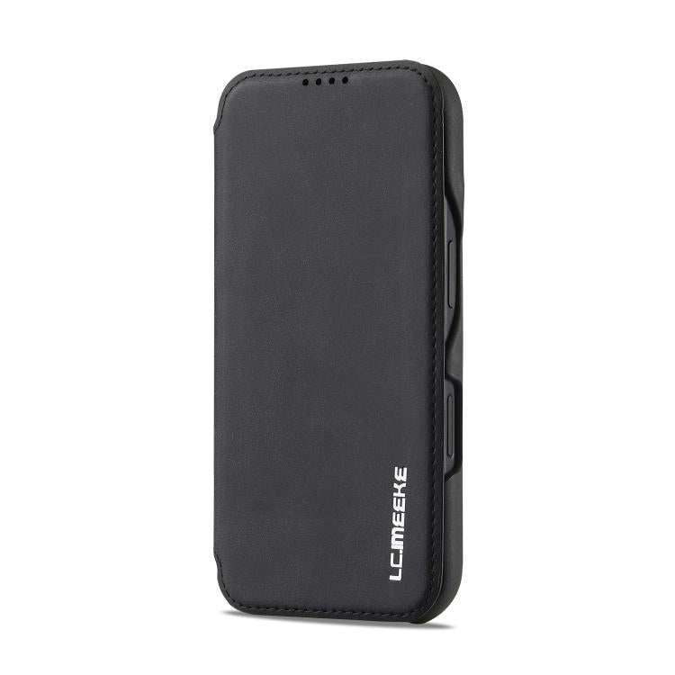 For iPhone 17 LC.IMEEKE Hon Ancient Series Flip Leather Phone Case