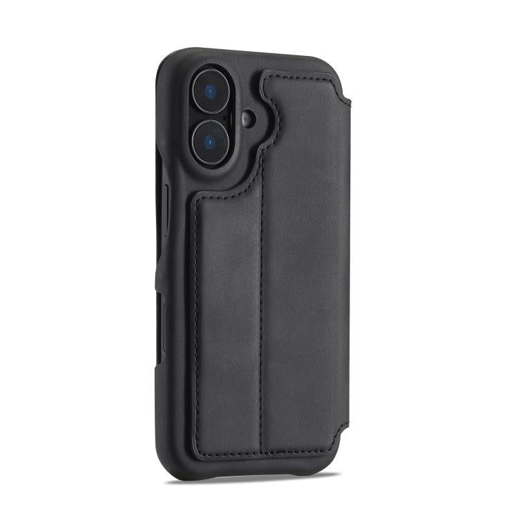 For iPhone 17 LC.IMEEKE Hon Ancient Series Flip Leather Phone Case