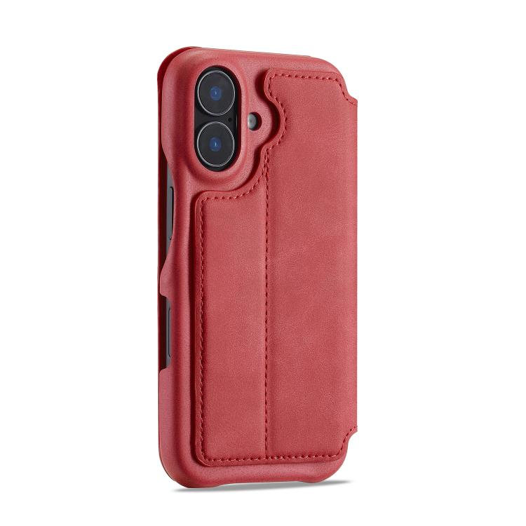 For iPhone 17 LC.IMEEKE Hon Ancient Series Flip Leather Phone Case