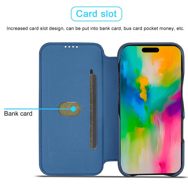 For iPhone 17 LC.IMEEKE Hon Ancient Series Flip Leather Phone Case