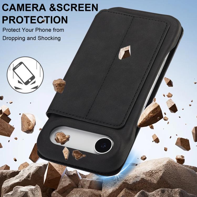 For iPhone Air LC.IMEEKE Hon Ancient Series Flip Leather Phone Case