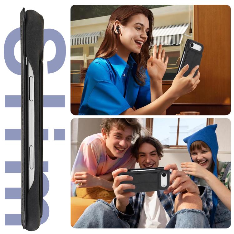 For iPhone Air LC.IMEEKE Hon Ancient Series Flip Leather Phone Case