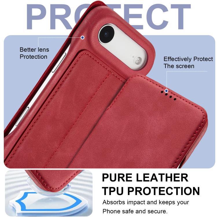 For iPhone Air LC.IMEEKE Hon Ancient Series Flip Leather Phone Case