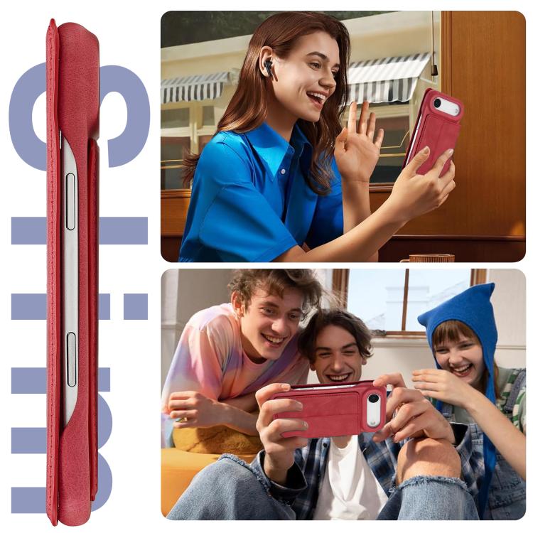 For iPhone Air LC.IMEEKE Hon Ancient Series Flip Leather Phone Case