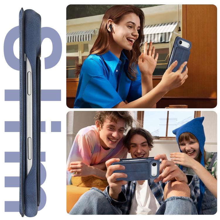 For iPhone Air LC.IMEEKE Hon Ancient Series Flip Leather Phone Case