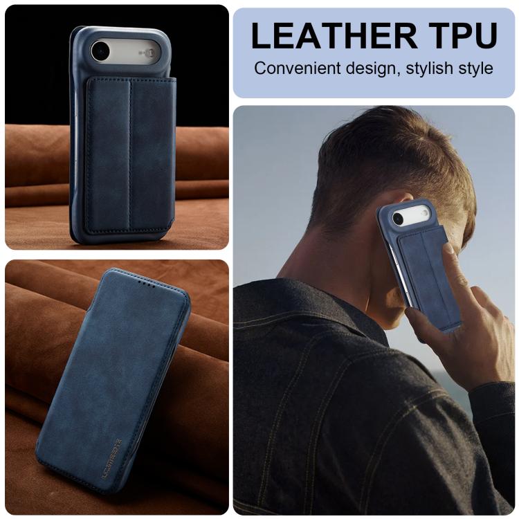 For iPhone Air LC.IMEEKE Hon Ancient Series Flip Leather Phone Case