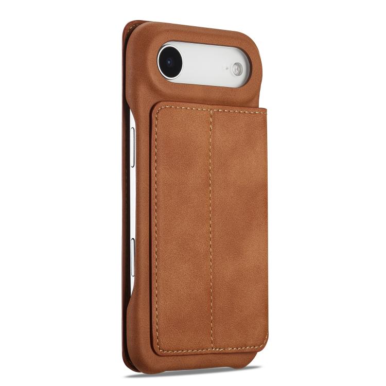 For iPhone Air LC.IMEEKE Hon Ancient Series Flip Leather Phone Case