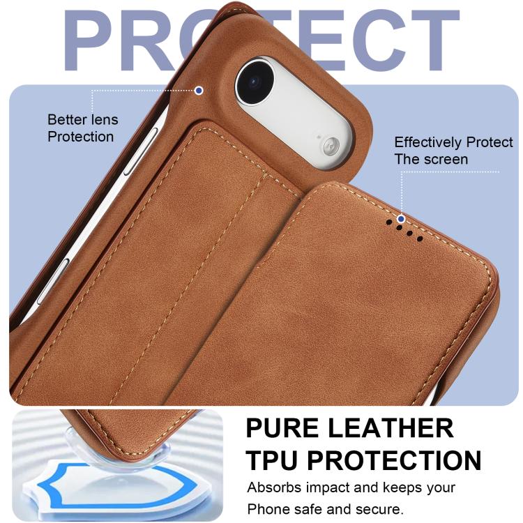 For iPhone Air LC.IMEEKE Hon Ancient Series Flip Leather Phone Case