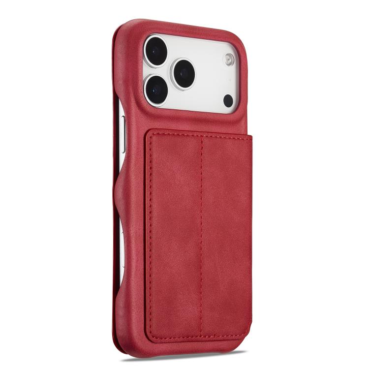 For iPhone 17 Pro Max LC.IMEEKE Hon Ancient Series Flip Leather Phone Case