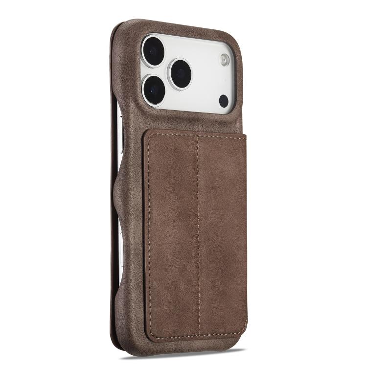 For iPhone 17 Pro Max LC.IMEEKE Hon Ancient Series Flip Leather Phone Case