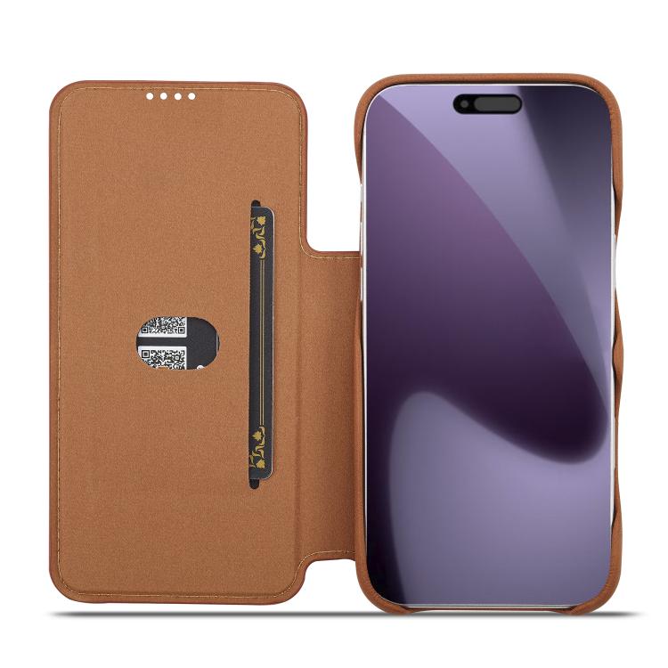 For iPhone 17 Pro Max LC.IMEEKE Hon Ancient Series Flip Leather Phone Case