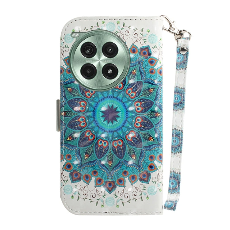 For OnePlus Ace 3 Pro 3D Colored Flip Leather Phone Case