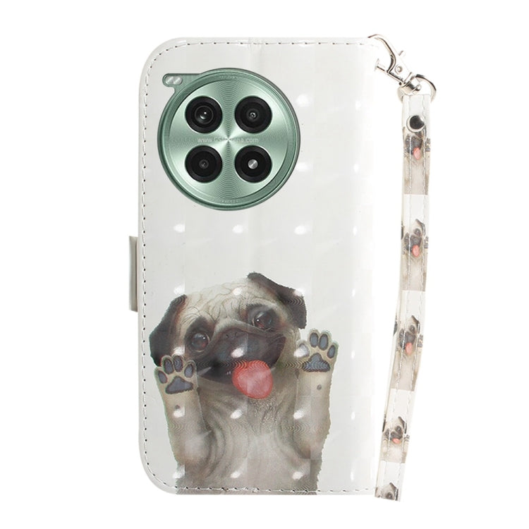 For OnePlus Ace 3 Pro 3D Colored Flip Leather Phone Case