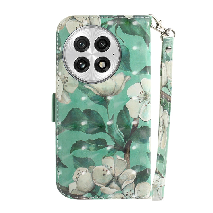 For OnePlus 13 3D Colored Flip Leather Phone Case