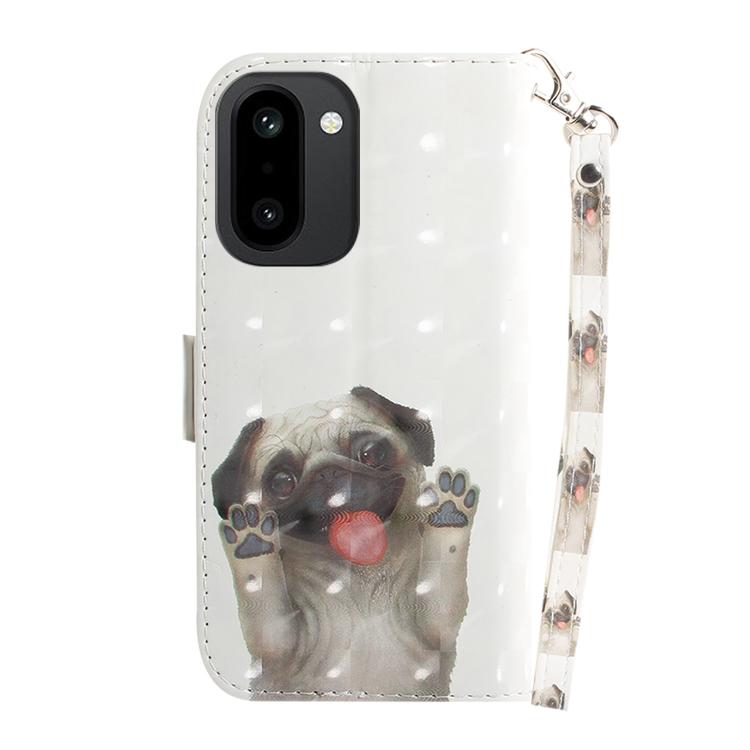 For OnePlus 15R / Ace 6 / Ace 6T 3D Colored Flip Leather Phone Case