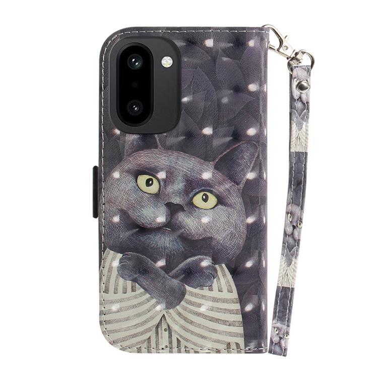 For OnePlus 15R / Ace 6 / Ace 6T 3D Colored Flip Leather Phone Case