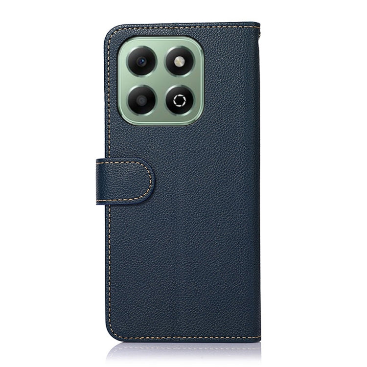 For Honor X6b KHAZNEH Litchi Texture Leather RFID Phone Case