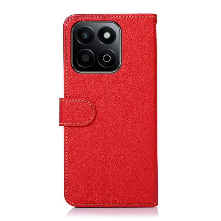 For Honor Play 60 Plus / 200 Smart KHAZNEH Litchi Texture Leather RFID Phone Case