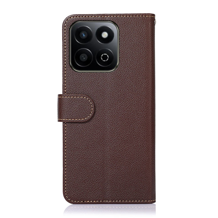 For Honor Play 60 Plus / 200 Smart KHAZNEH Litchi Texture Leather RFID Phone Case
