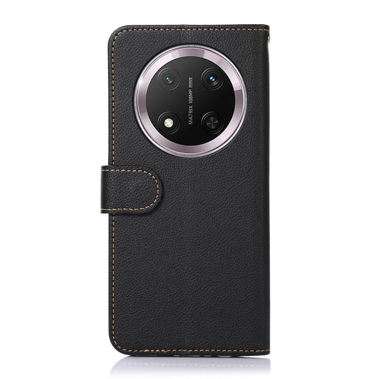 For Honor X9c KHAZNEH Litchi Texture Leather RFID Phone Case