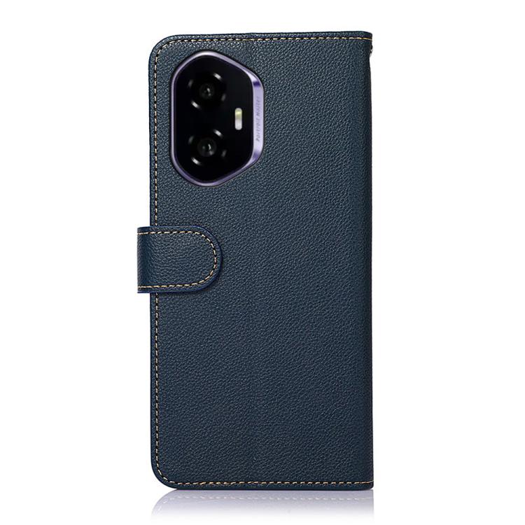For Honor 400 Global 156.5mm KHAZNEH Litchi Texture Leather RFID Phone Case