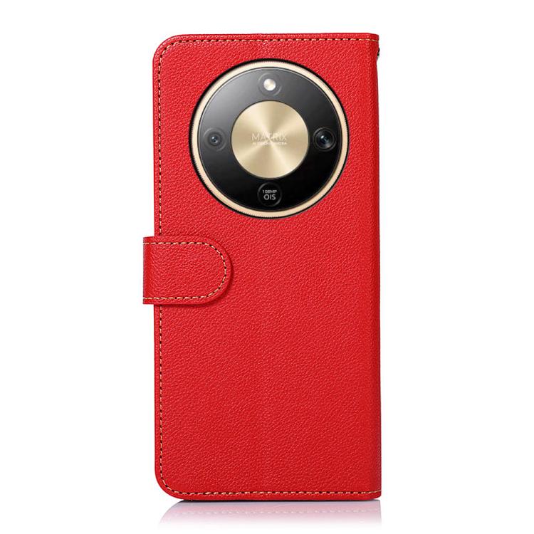 For Honor X9d 5G / Magic8 Lite KHAZNEH Litchi Texture Leather RFID Phone Case
