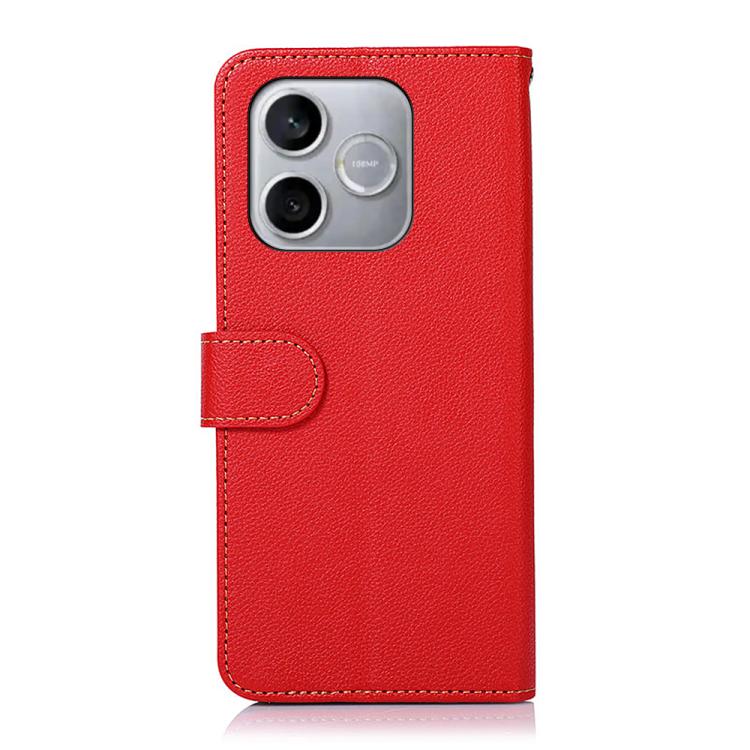 For Honor 600 Lite Global KHAZNEH Litchi Texture Leather RFID Phone Case