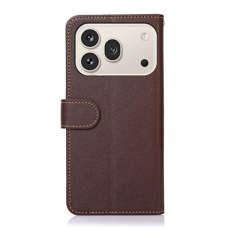 For Honor 600 / 600 Pro Global KHAZNEH Litchi Texture Leather RFID Phone Case