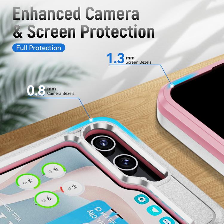 For Samsung Galaxy Z Flip6 5G Pioneer Armor Heavy Duty PC Hybrid TPU Phone Case