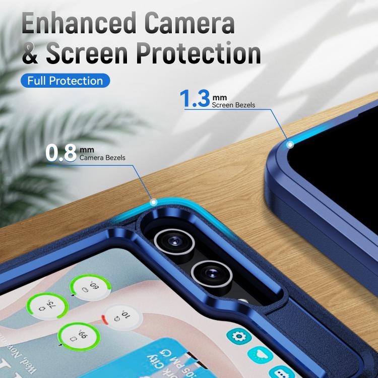 For Samsung Galaxy Z Flip6 5G Pioneer Armor Heavy Duty PC Hybrid TPU Phone Case