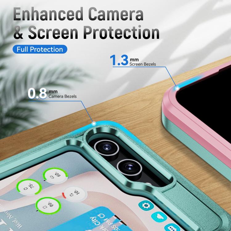 For Samsung Galaxy Z Flip6 5G Pioneer Armor Heavy Duty PC Hybrid TPU Phone Case